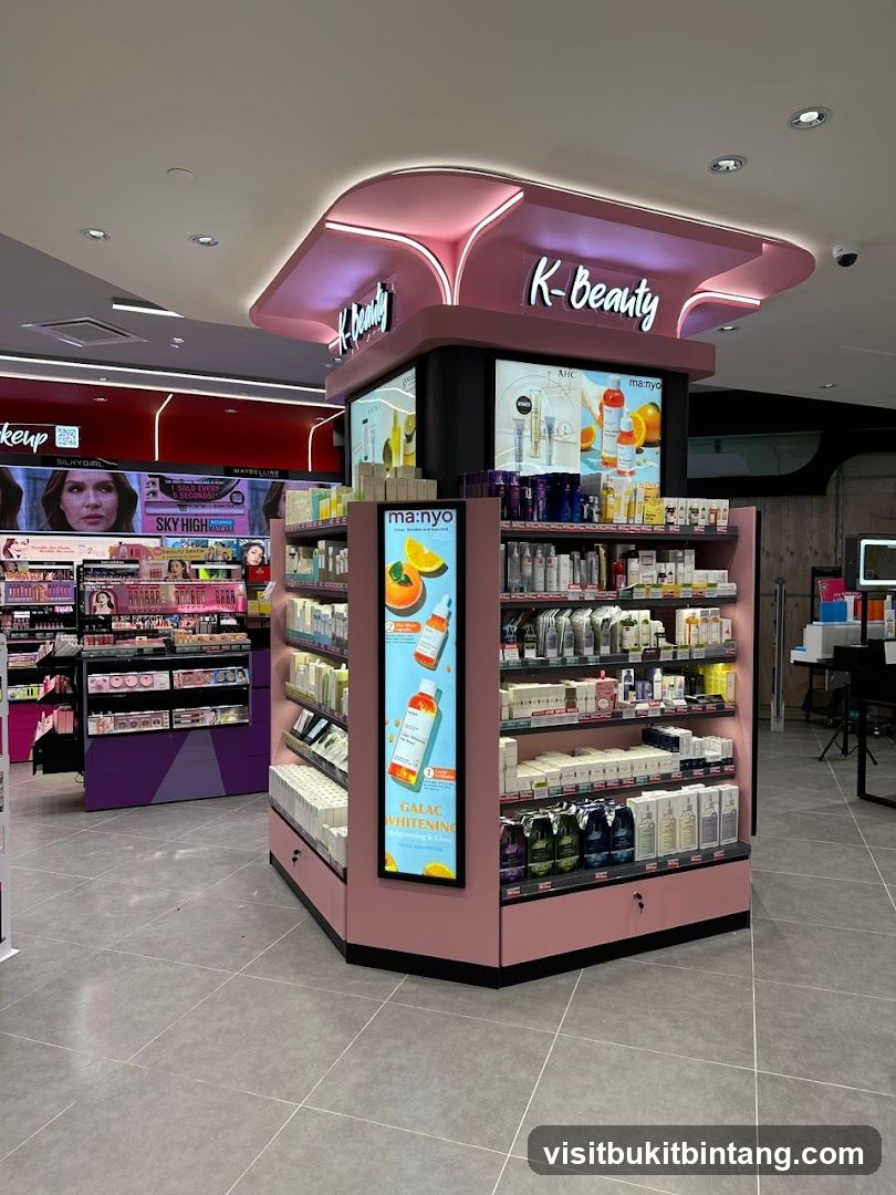 K-Beauty Store Display