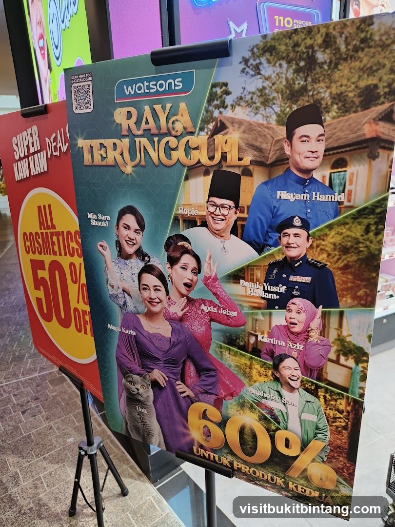 Watsons Raya Terunggul Promotion