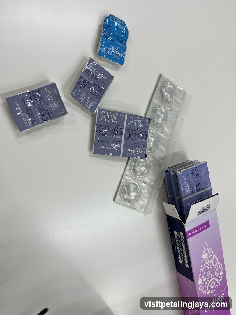 Contact Lens Packaging Display