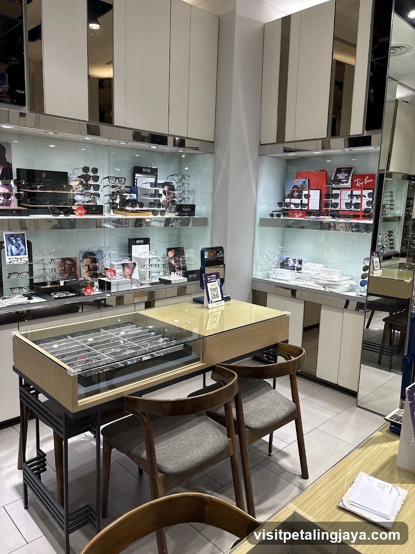 Optical Store Interior Display