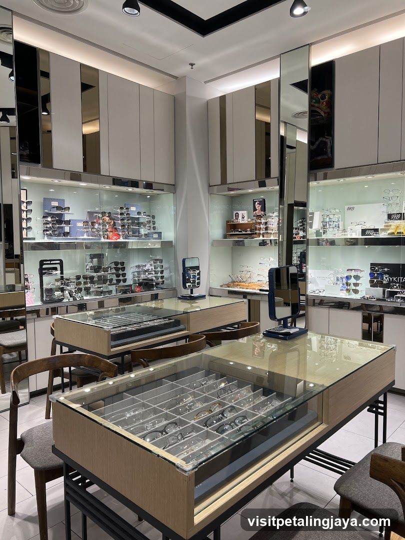 Optical Store Interior Display