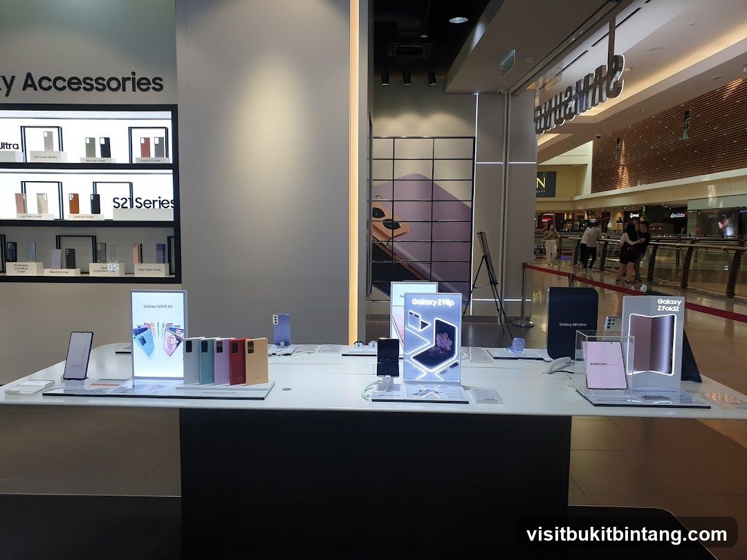 Samsung Accessories Display