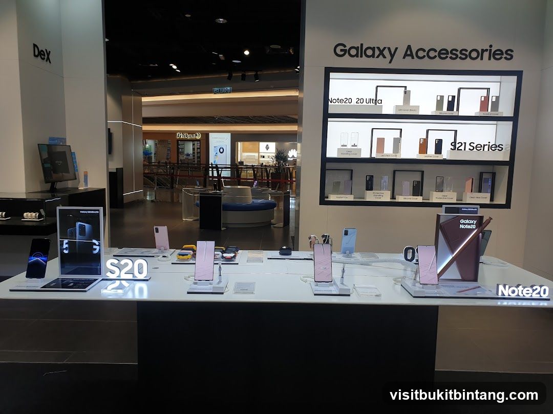 Galaxy Accessories Display