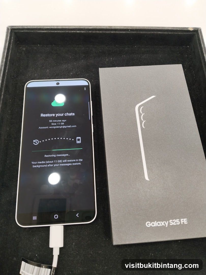 Galaxy S25 FE Setup
