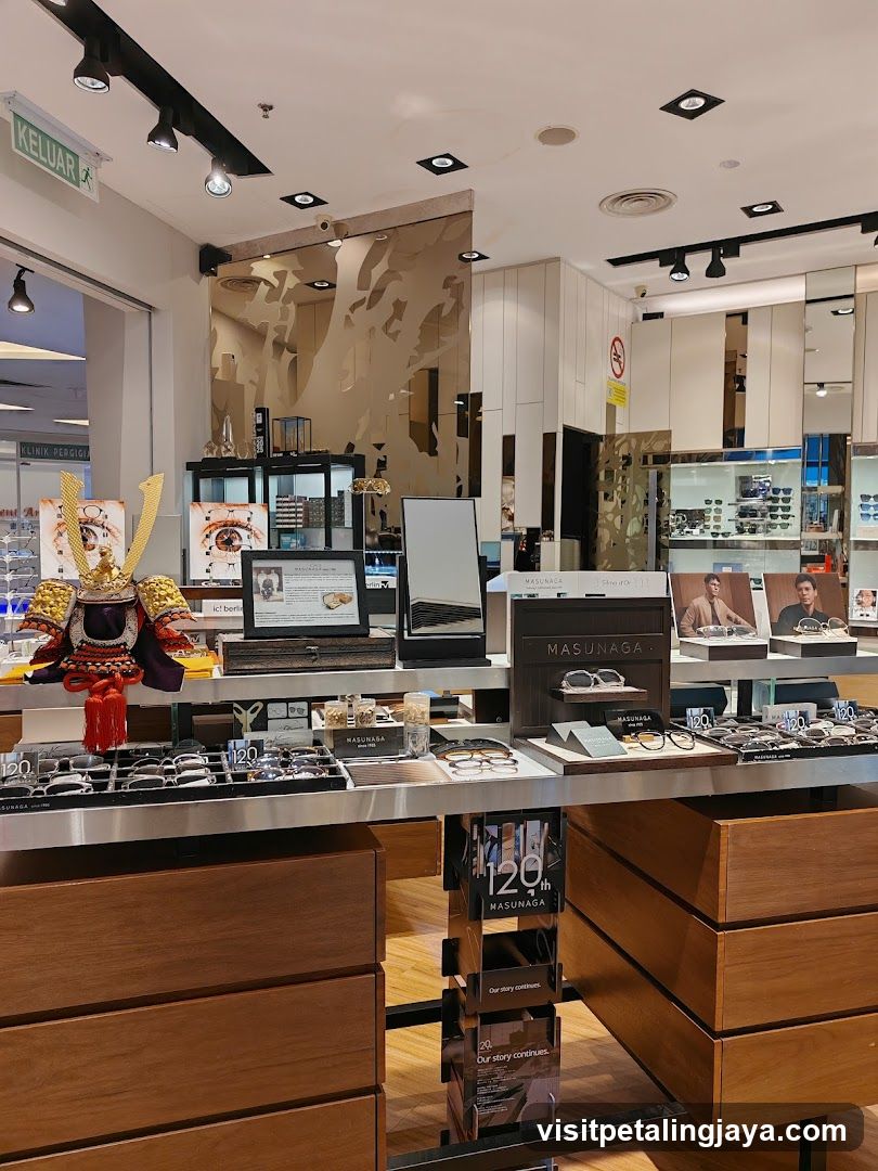 Optical Store Interior Display