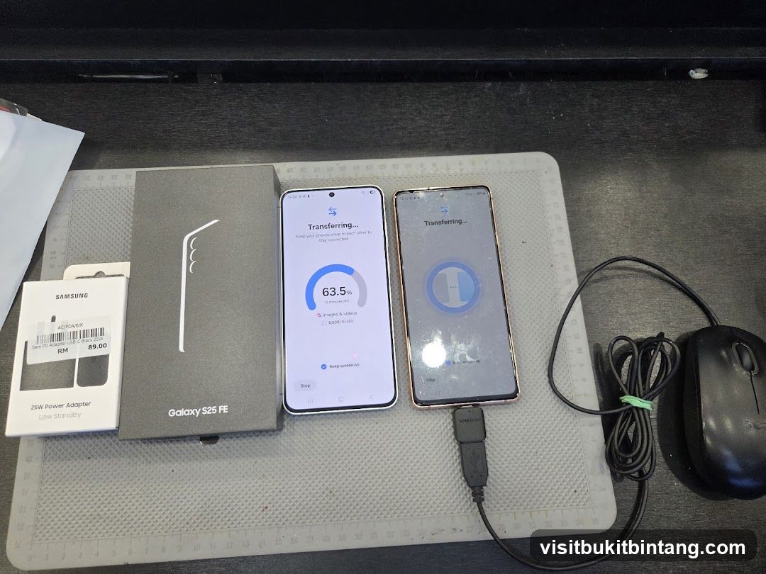 Samsung Galaxy S25 FE Data Transfer