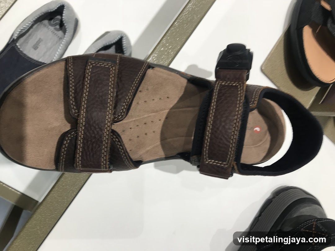 Brown Sandals Display