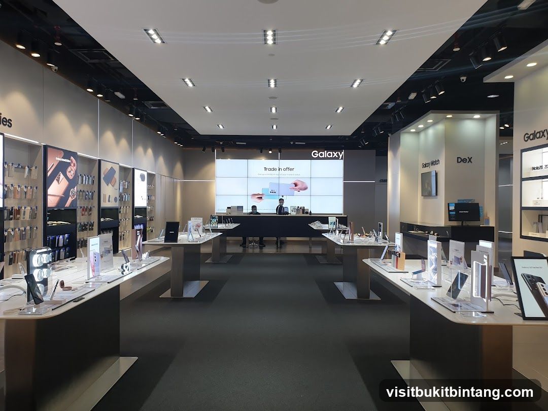 Samsung Store Interior