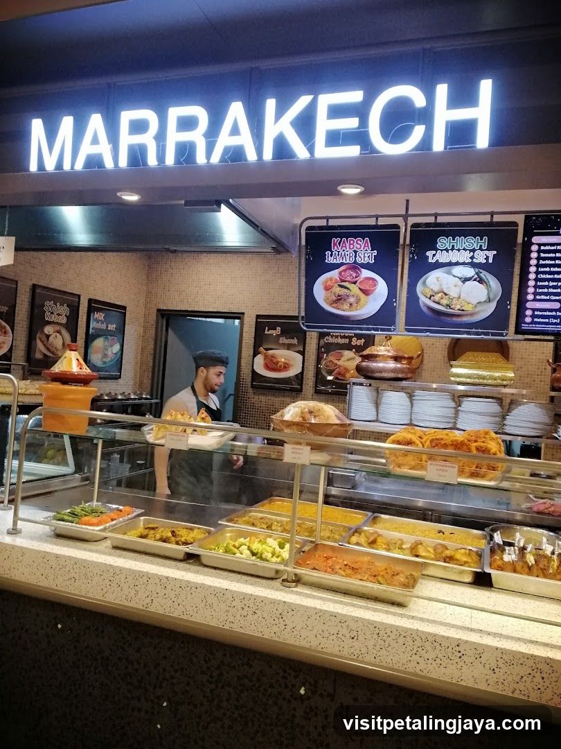 Marrakech Food Stall Interior