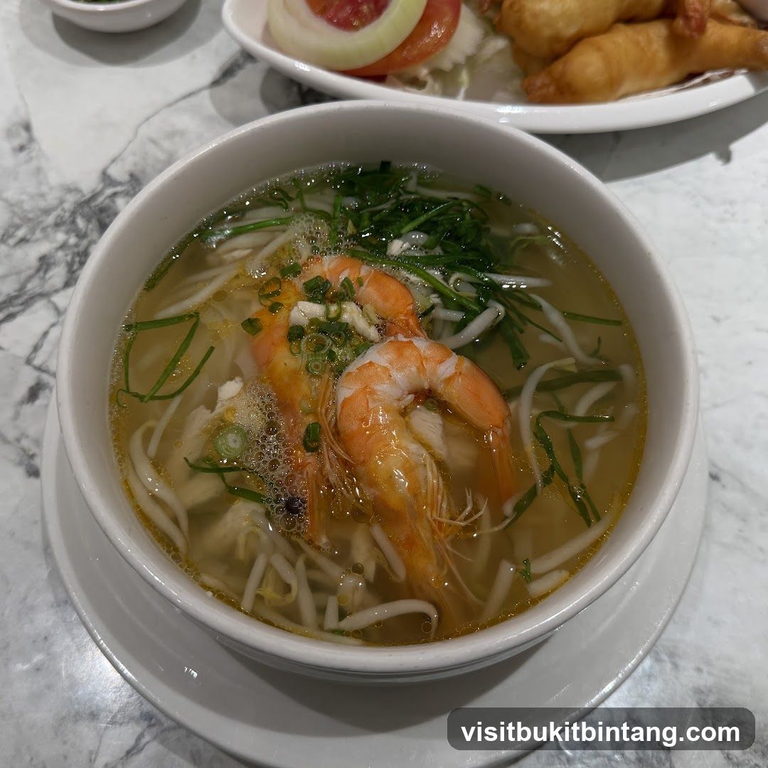 Shrimp Noodle Soup