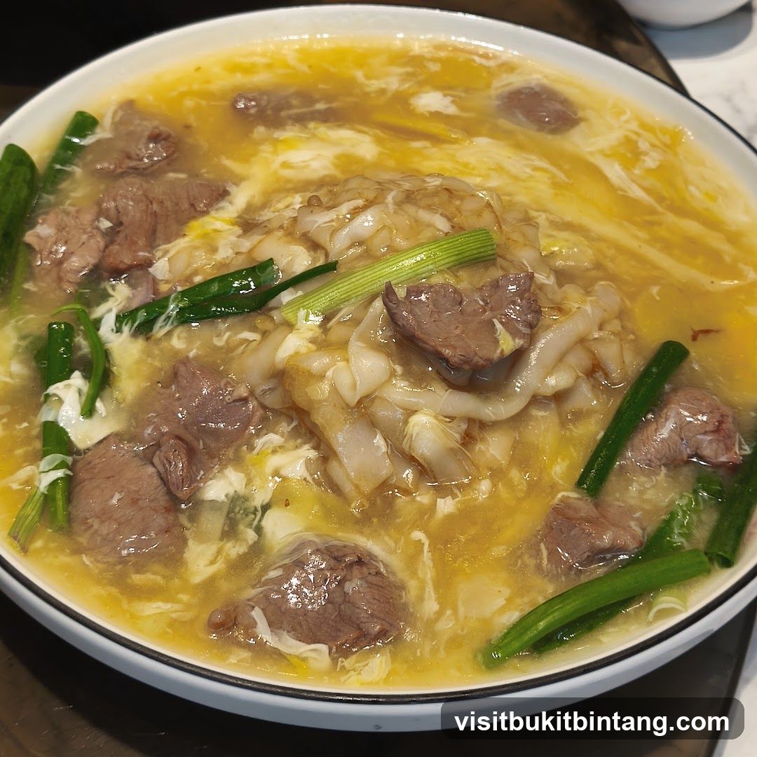 Beef noodle soup