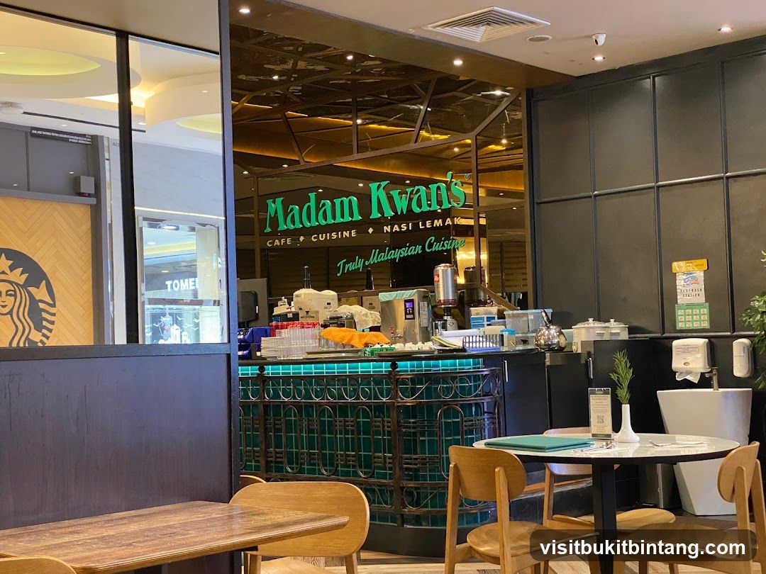 Madam Kwan's Cafe Interior