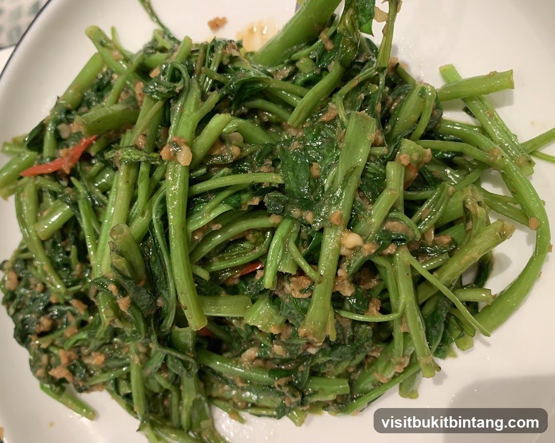 Stir-fried Water Spinach
