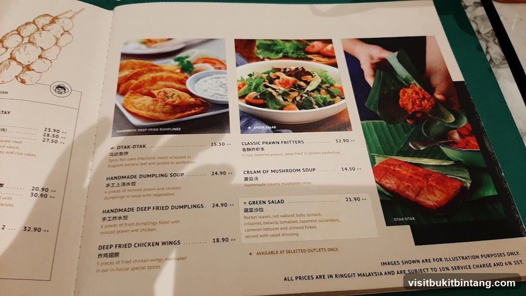 Menu Page