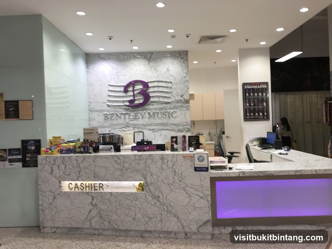 Bentley Music Store Counter