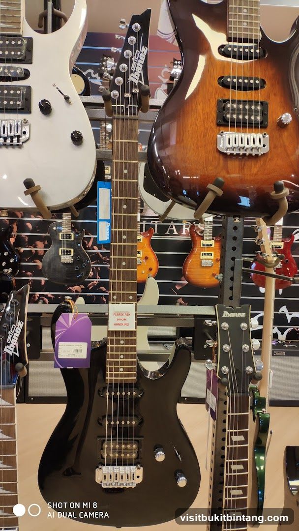 Guitars on Display