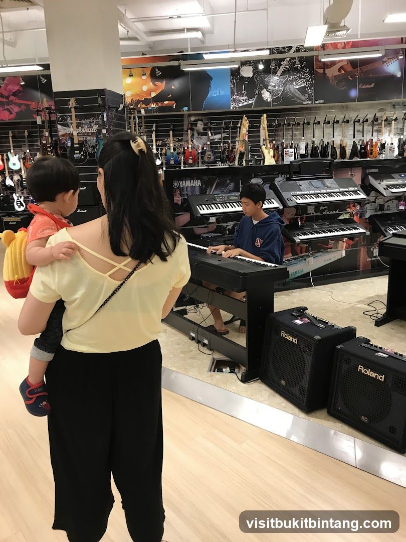 Music Store Display