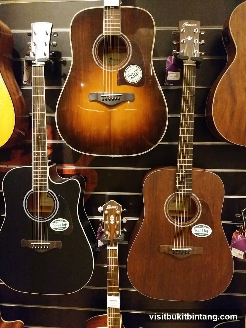 Guitars on Display