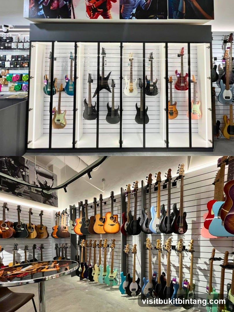 Guitars on Display