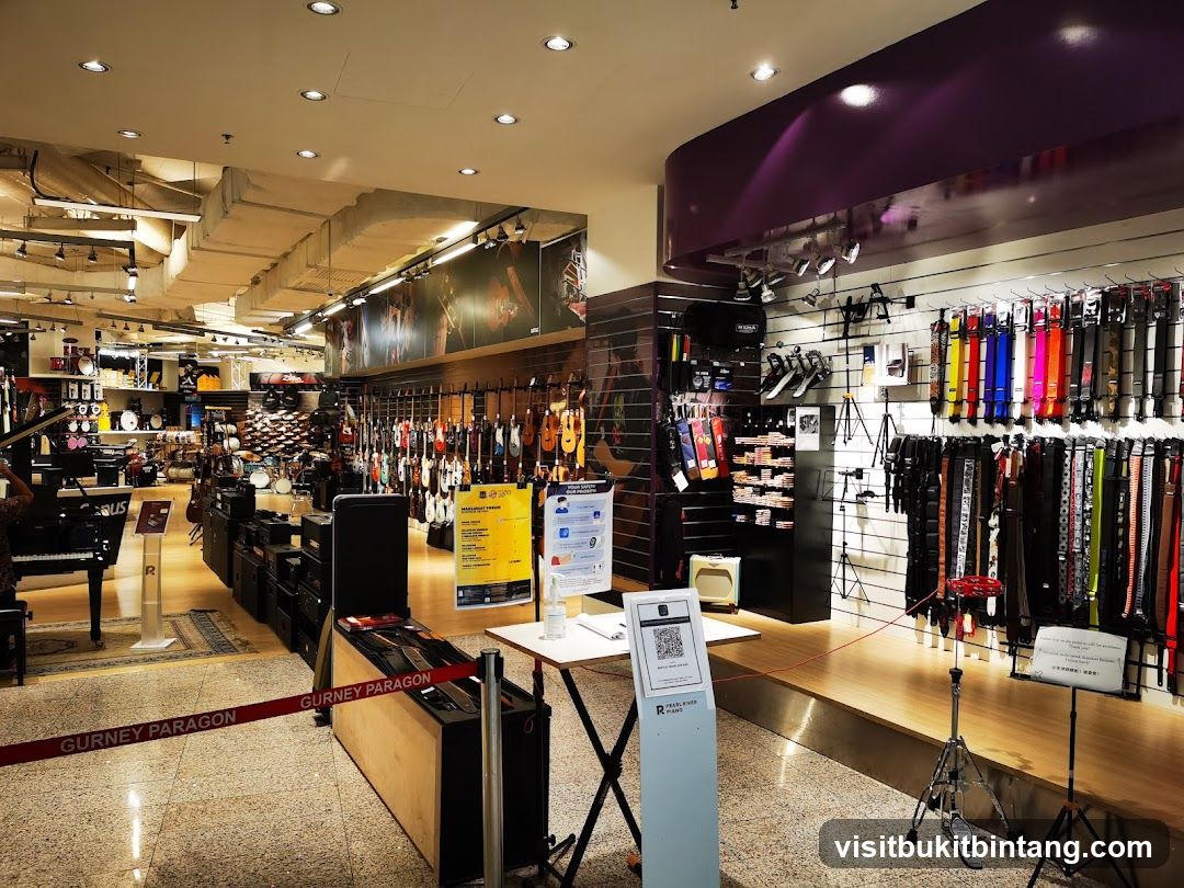 Musical Instrument Store Interior