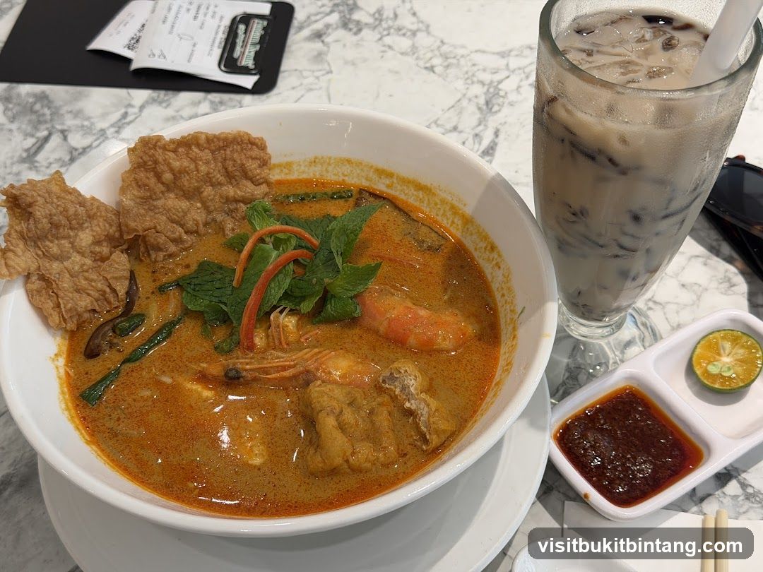 Laksa and Drink