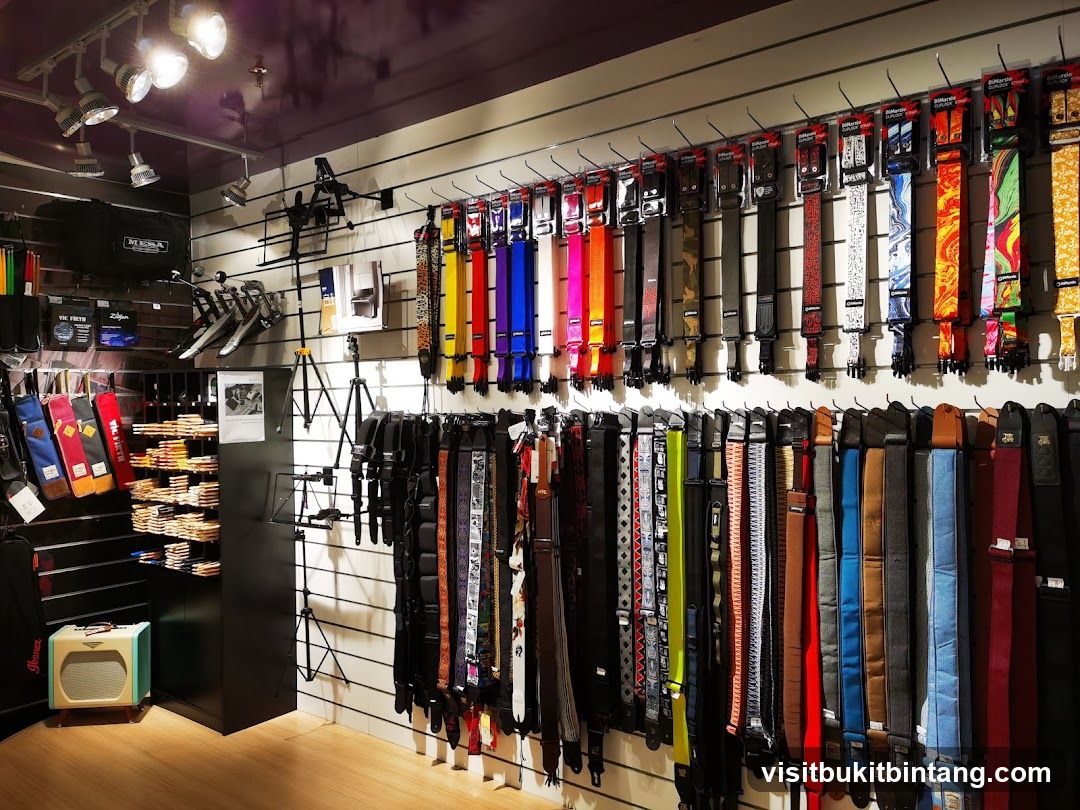 Guitar Straps Display