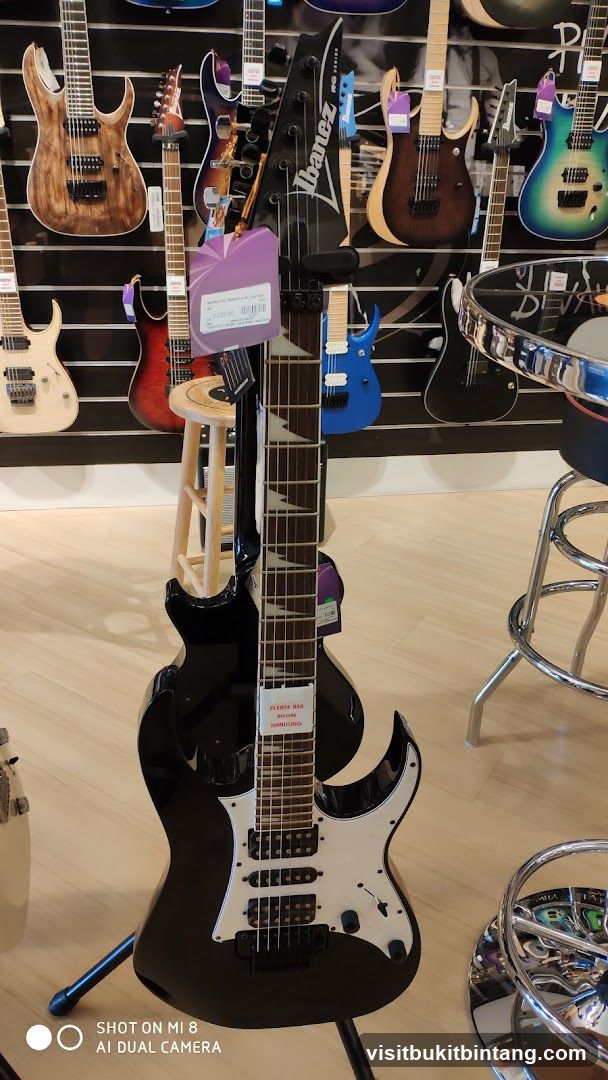 Guitars on Display