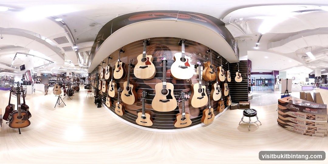 Guitar Store Interior