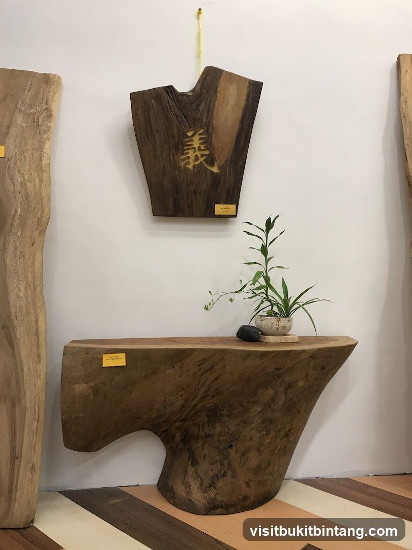 Wooden Furniture Display