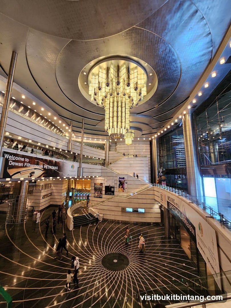 Grand Interior with Chandelier