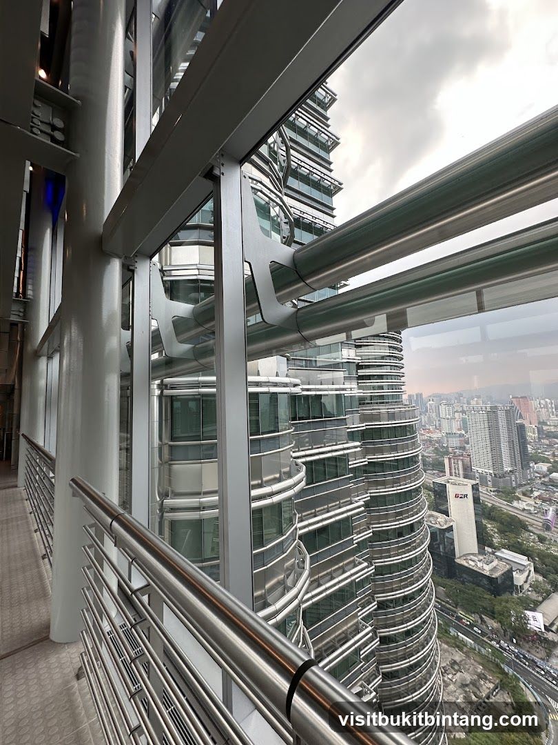 Skybridge View of Twin Towers
