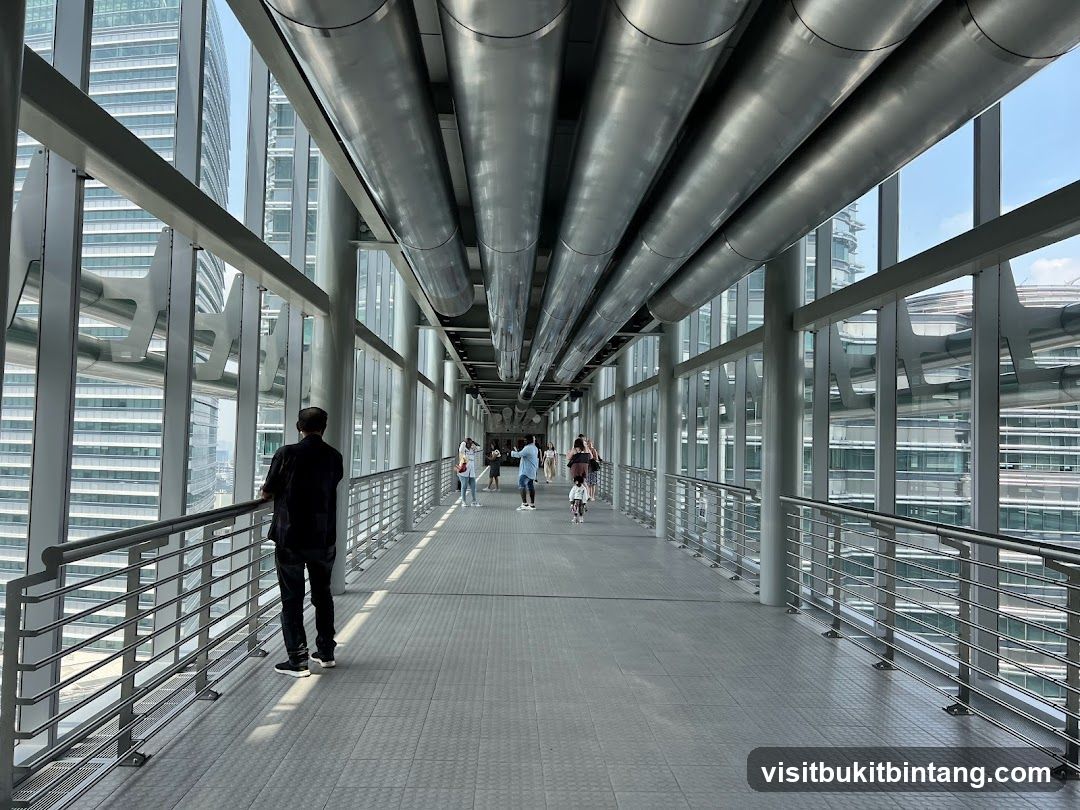 Skybridge with People