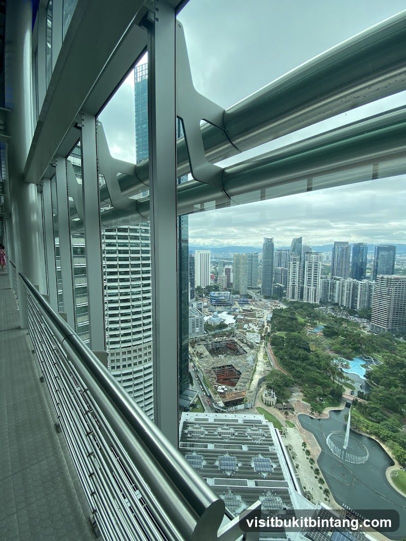Cityscape View from a High-Rise Building