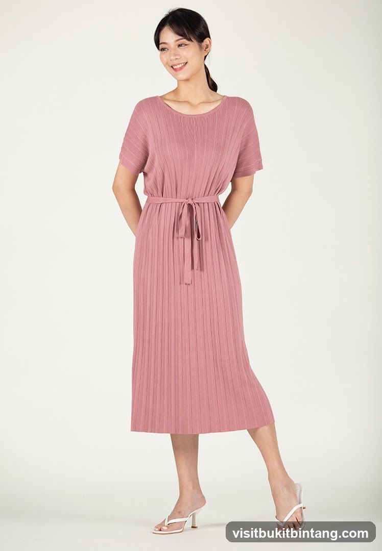 Woman in Pink Dress