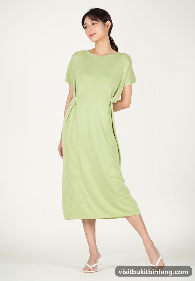 Woman in Green Dress