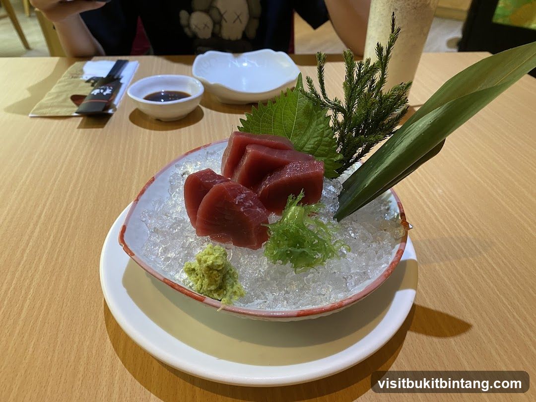 Tuna Sashimi Platter