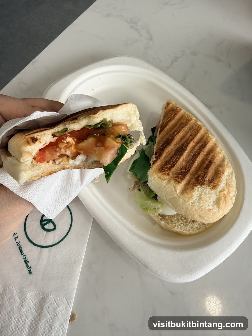 Sandwich and Napkin