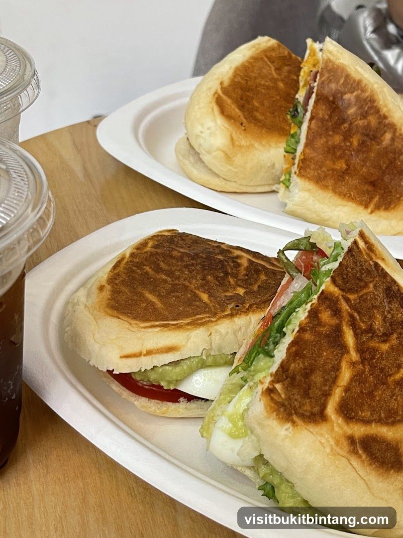 Sandwiches and Drinks