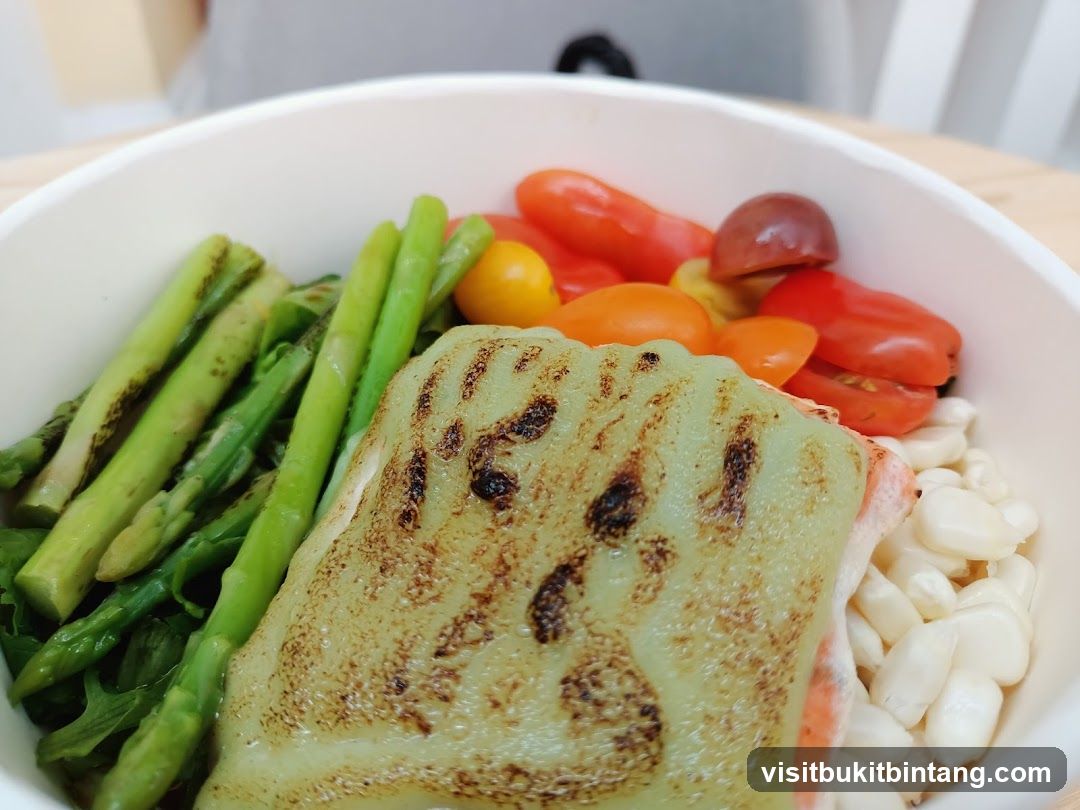 Salmon and Asparagus Bowl