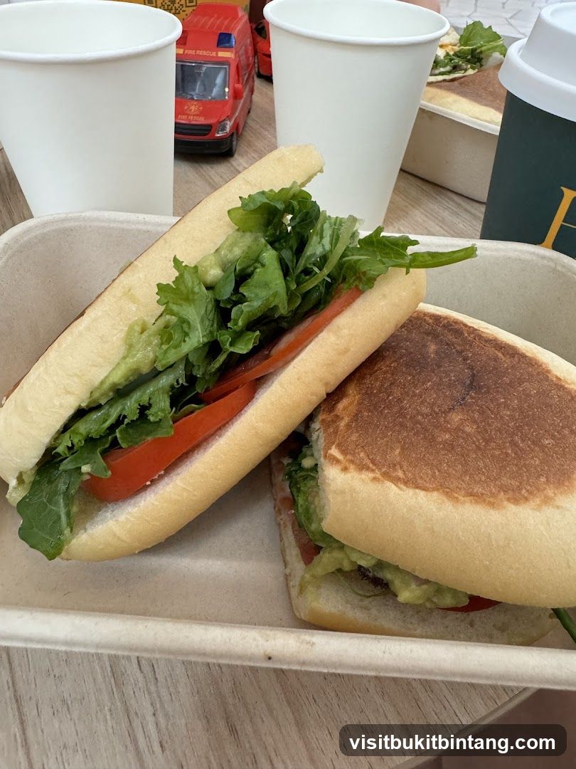 Sandwiches and Drinks