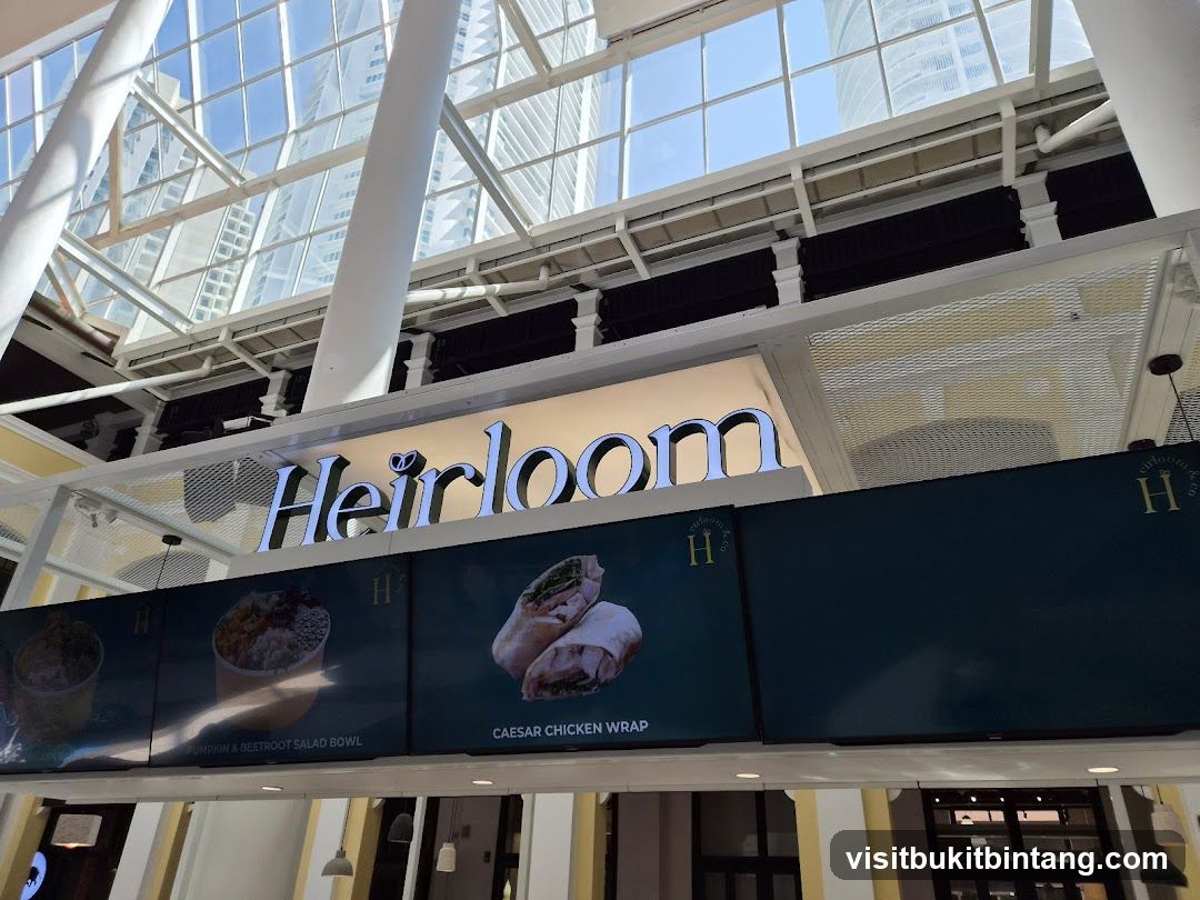 Heirloom Restaurant Signage