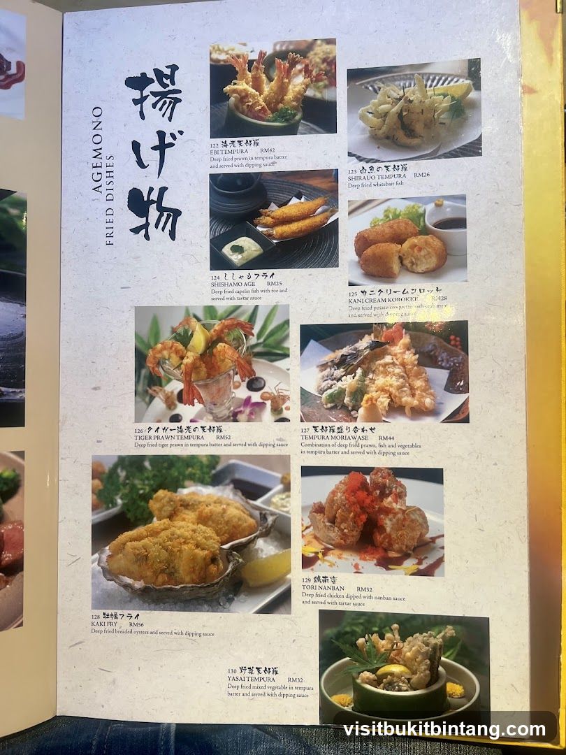 AGEMONO FRIED DISHES