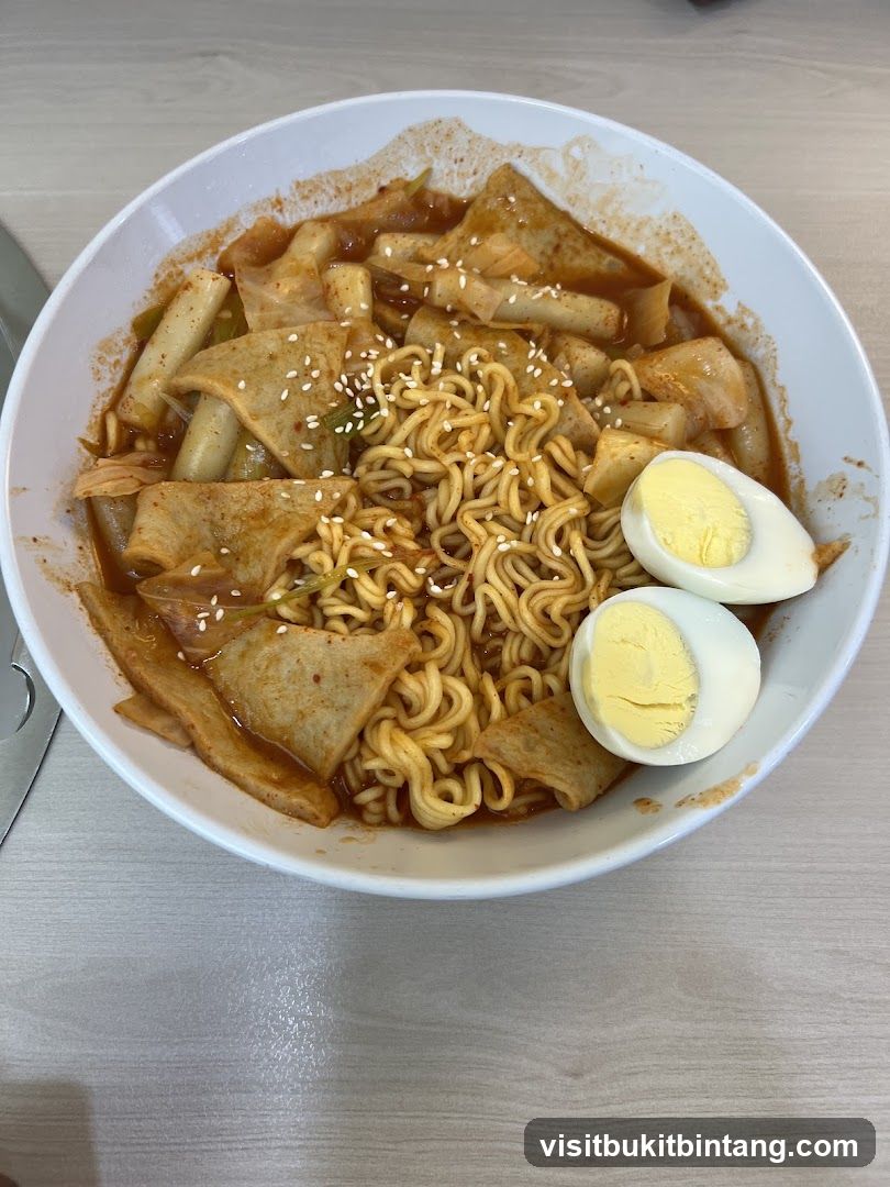 Korean Rice Cakes and Noodles