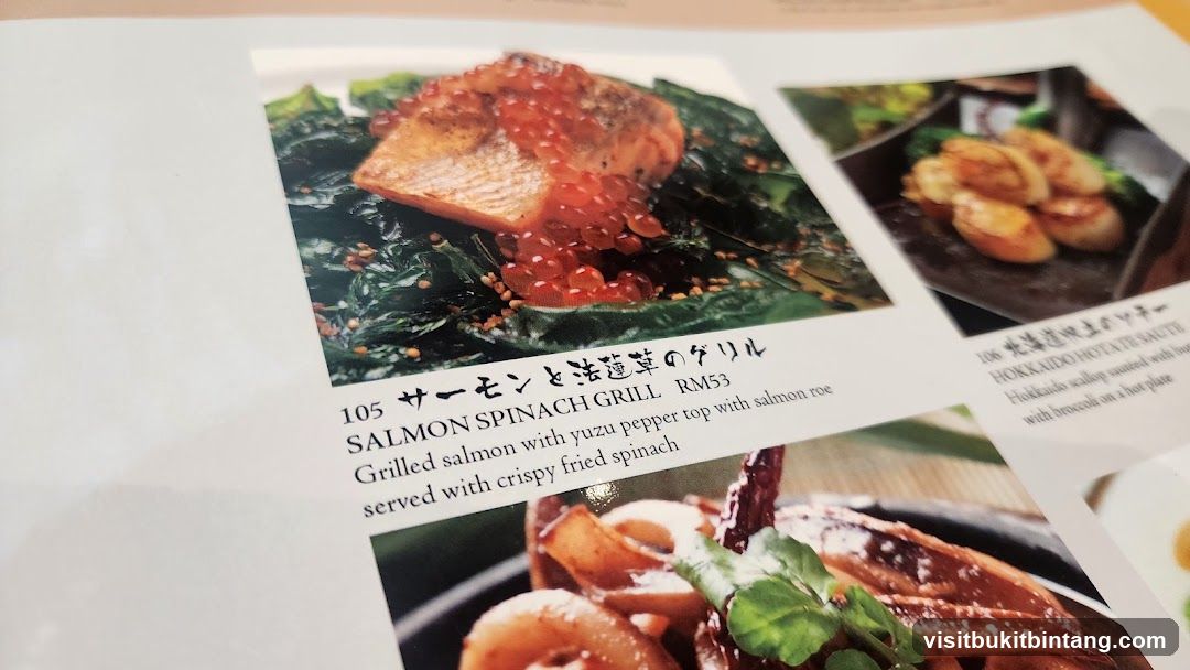 Salmon Spinach Grill