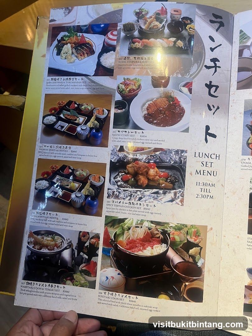 LUNCH SET MENU