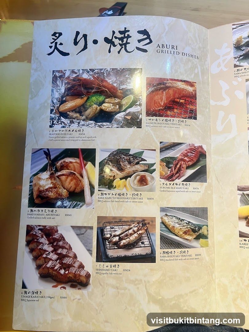 ABURI GRILLED DISHES
