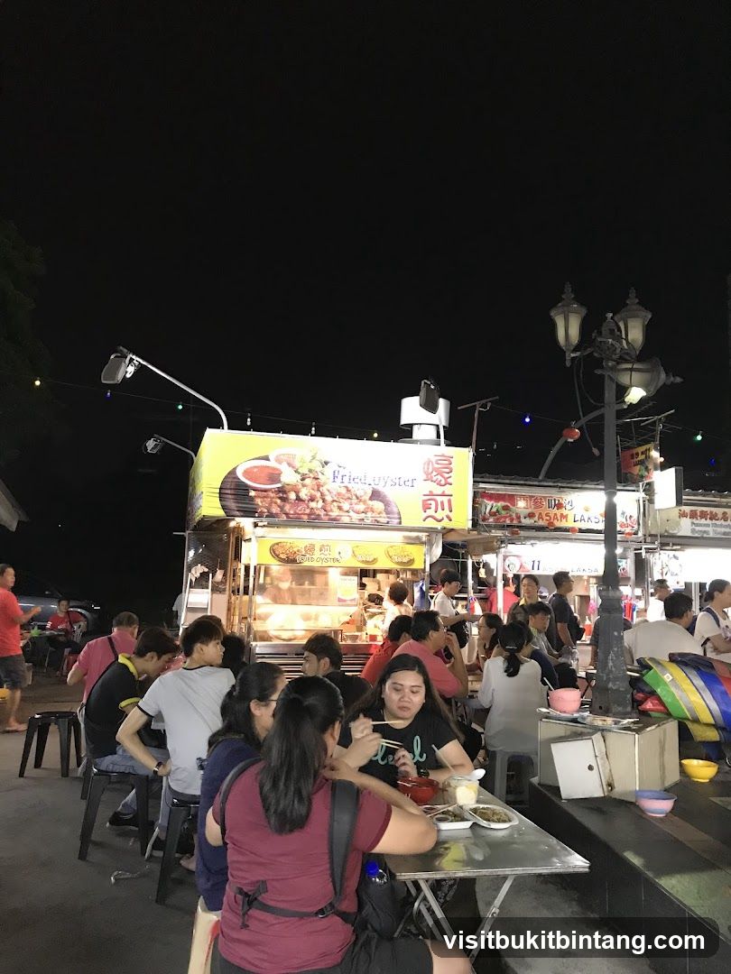 Night Market Food Stalls