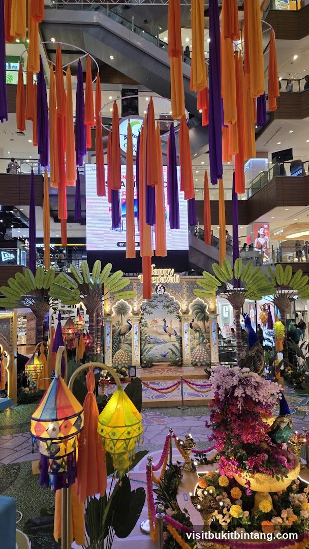 Diwali Decorations in a Mall