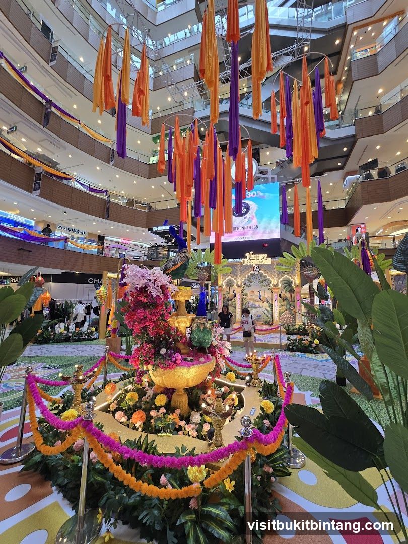 Diwali Decorations in a Mall