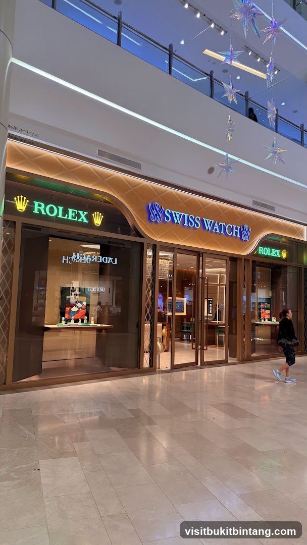Rolex and Swiss Watch Storefront